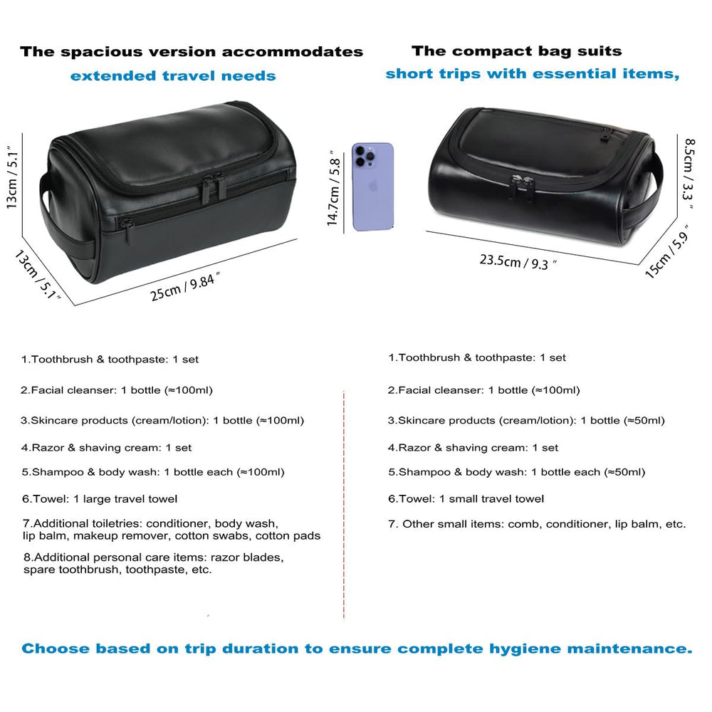 Shcnlery men's travel essentials organizer as a thoughtful gift idea