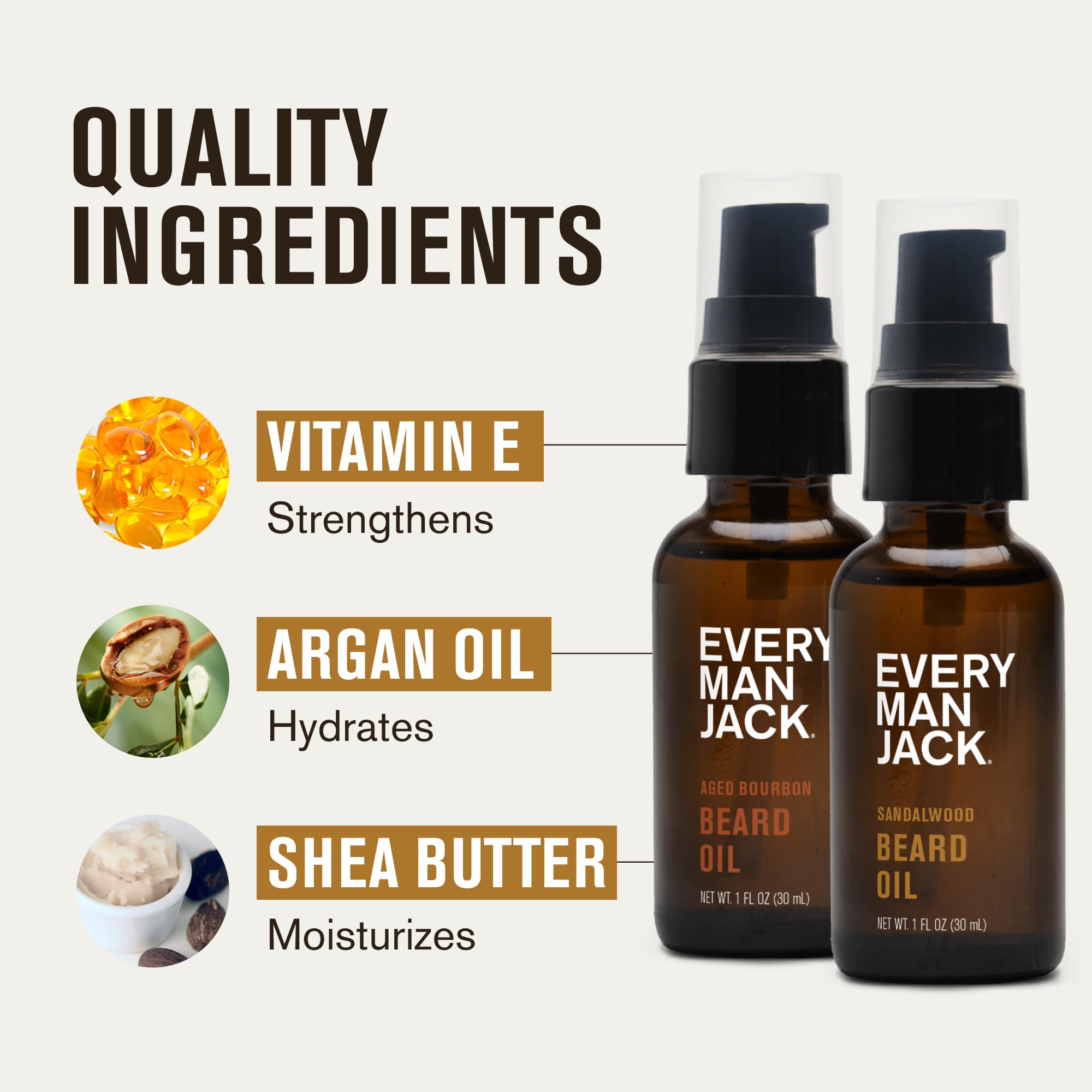 Shea butter-rich beard oil formula delivering deep hydration.