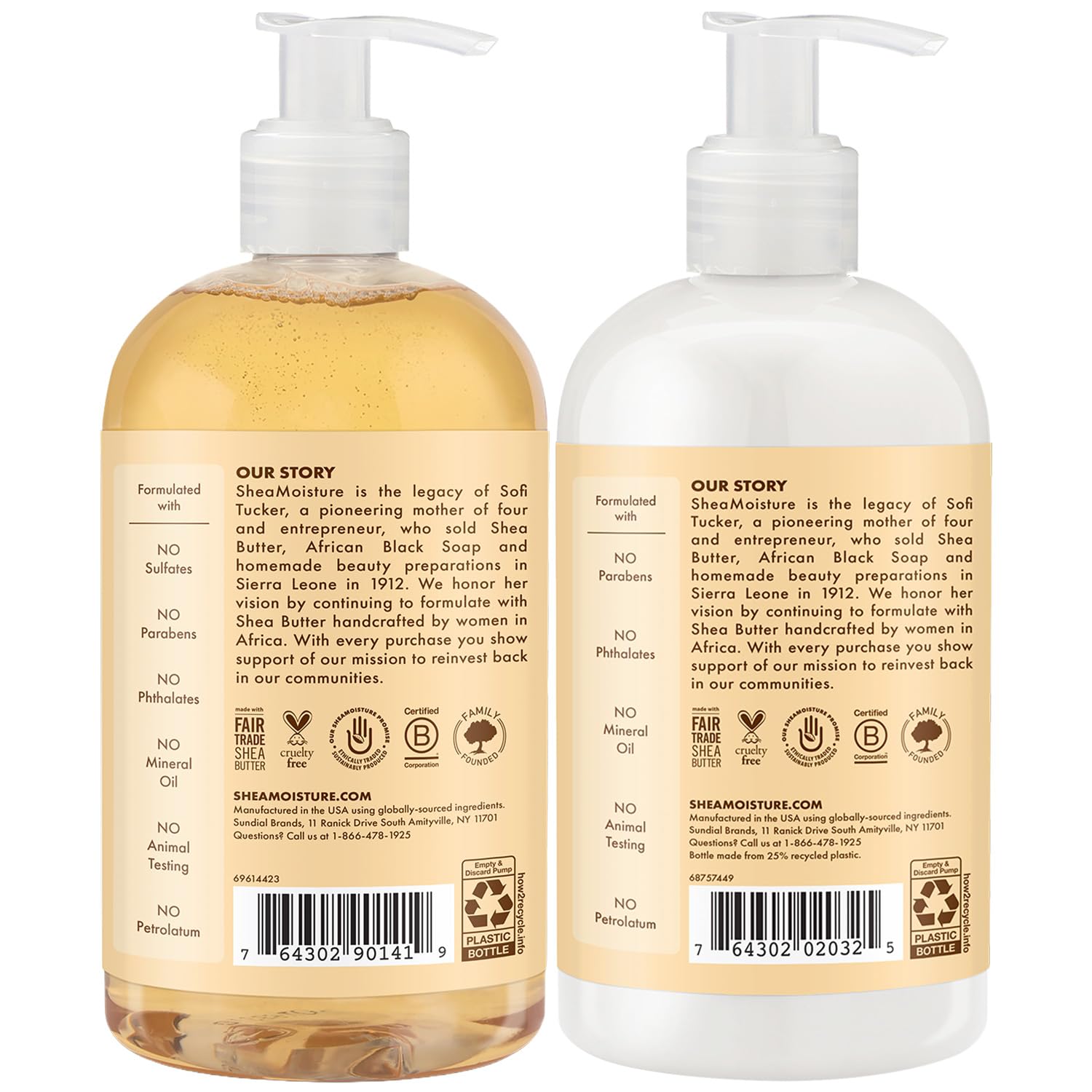 Sheamoisture Baby Essentials body wash bottle highlighting gentle cleansing for sensitive skin.