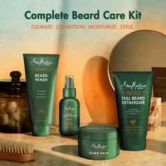 Sheamoisture Beard Kit beard balm tube emphasizes frizz control and conditioning