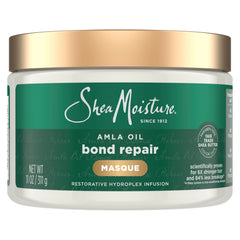 SheaMoisture Bond Repair Masque bottle delivers deep hydration for visibly smoother, healthier-looking hair.