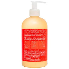 SheaMoisture cream texture close-up highlights rich conditioning for curls.