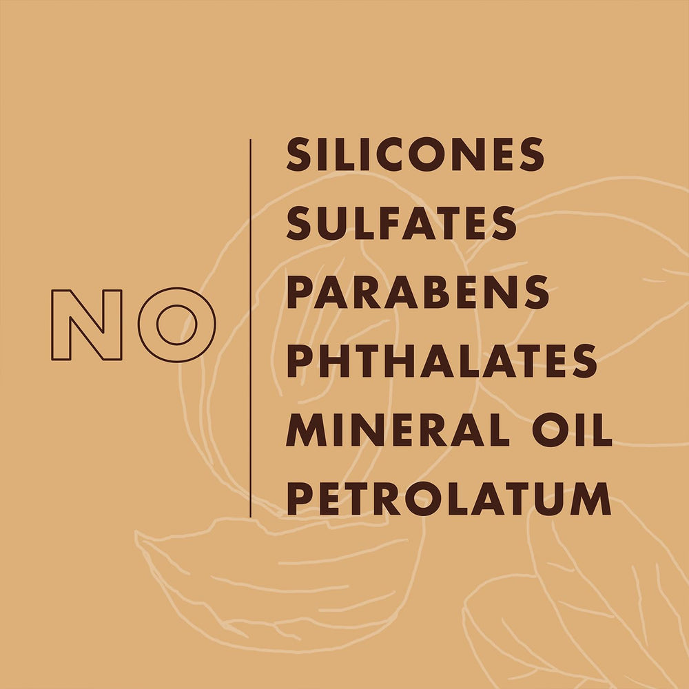 Cruelty-free logo image reinforces ethical beauty principles.