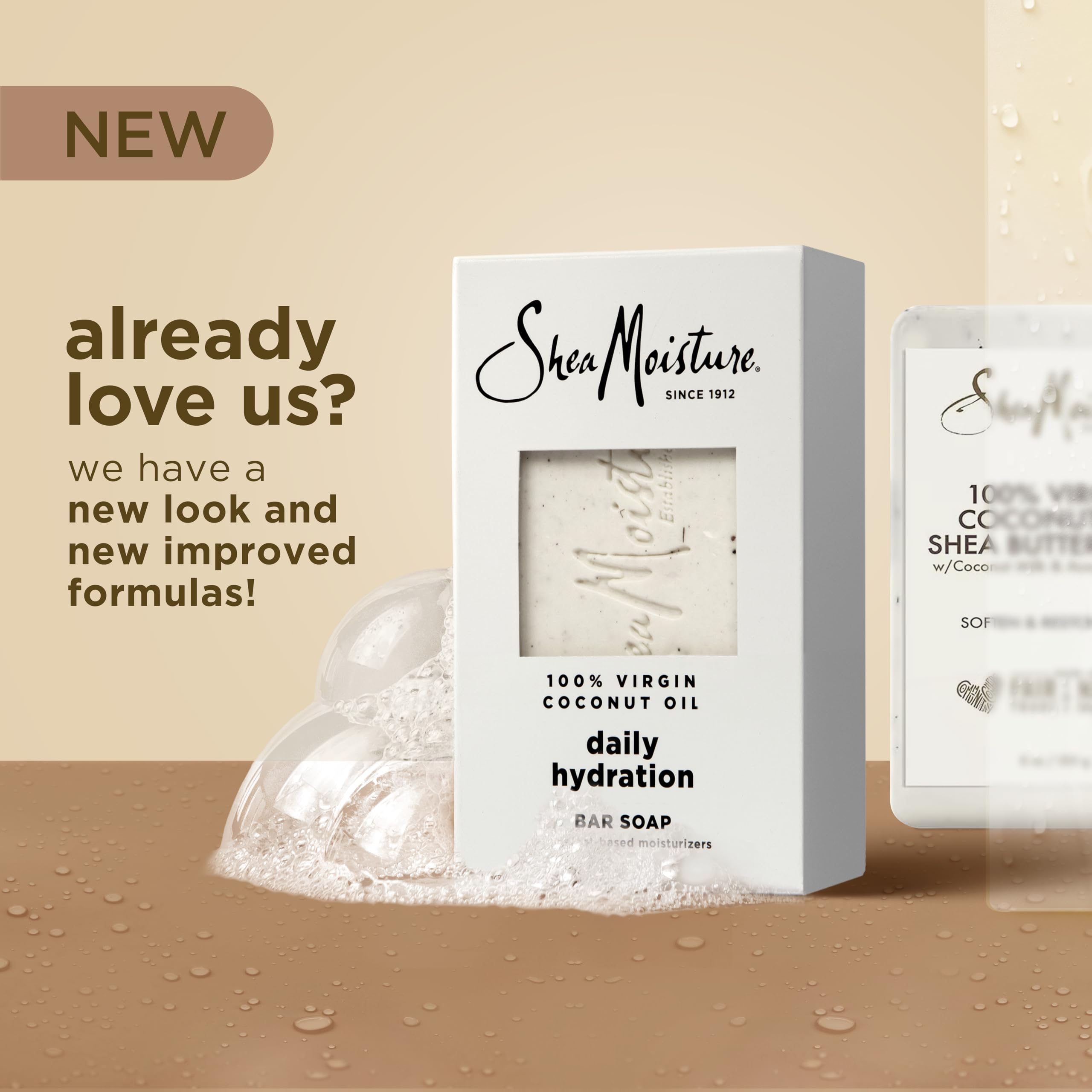 SheaMoisture Cruelty-free packaging image underscoring Fair Trade shea butter benefits