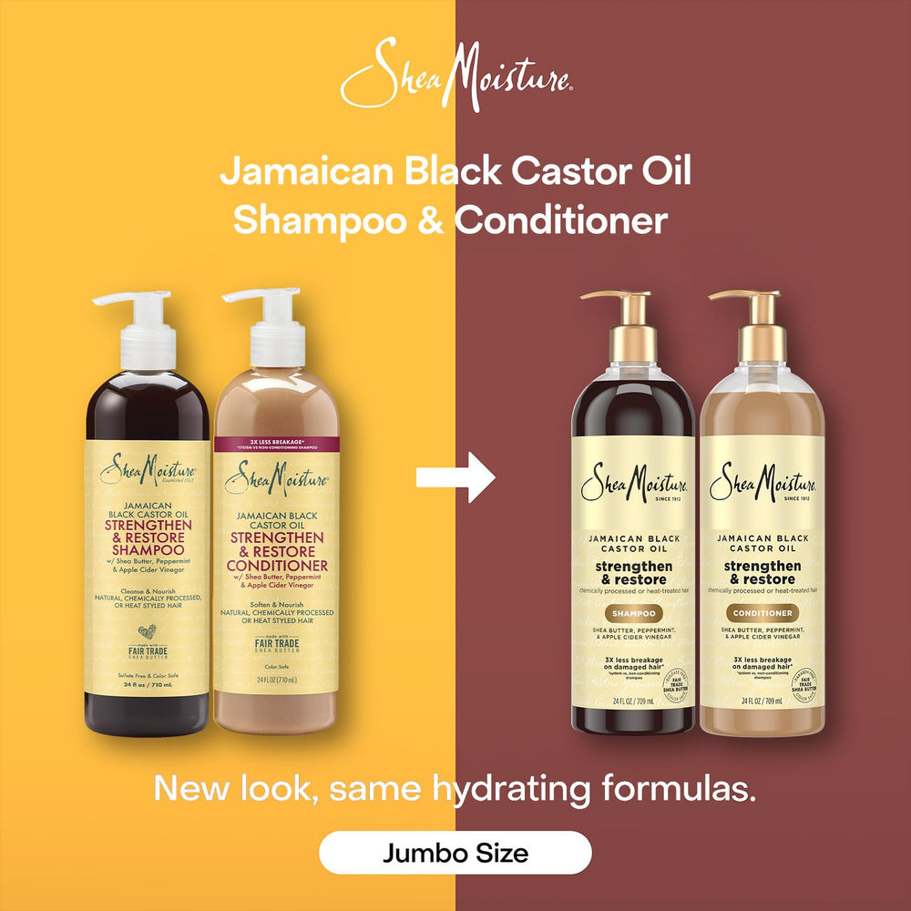 Curl-defining finish after using the SheaMoisture Curly Hair Set