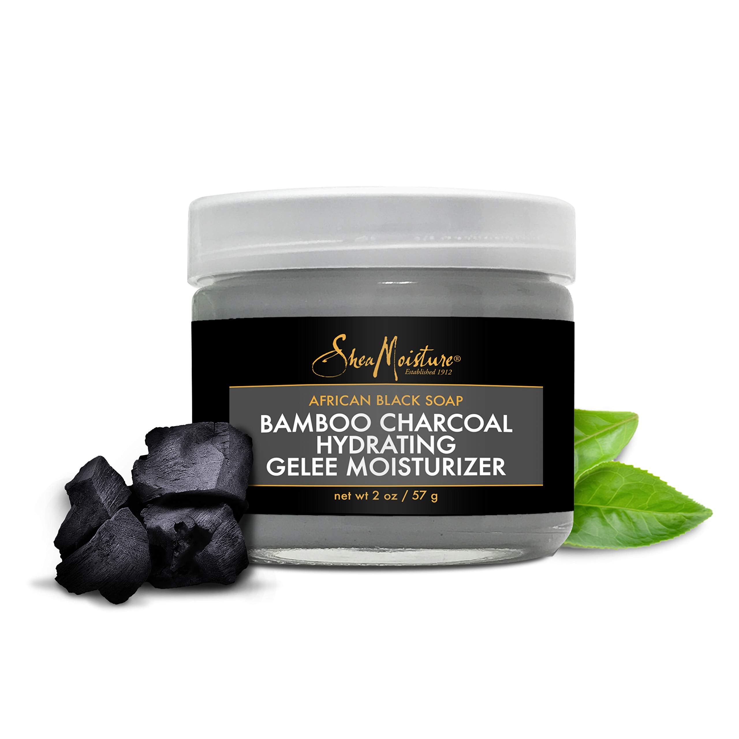 SheaMoisture Face Moisturizer African Black Soap bar image.