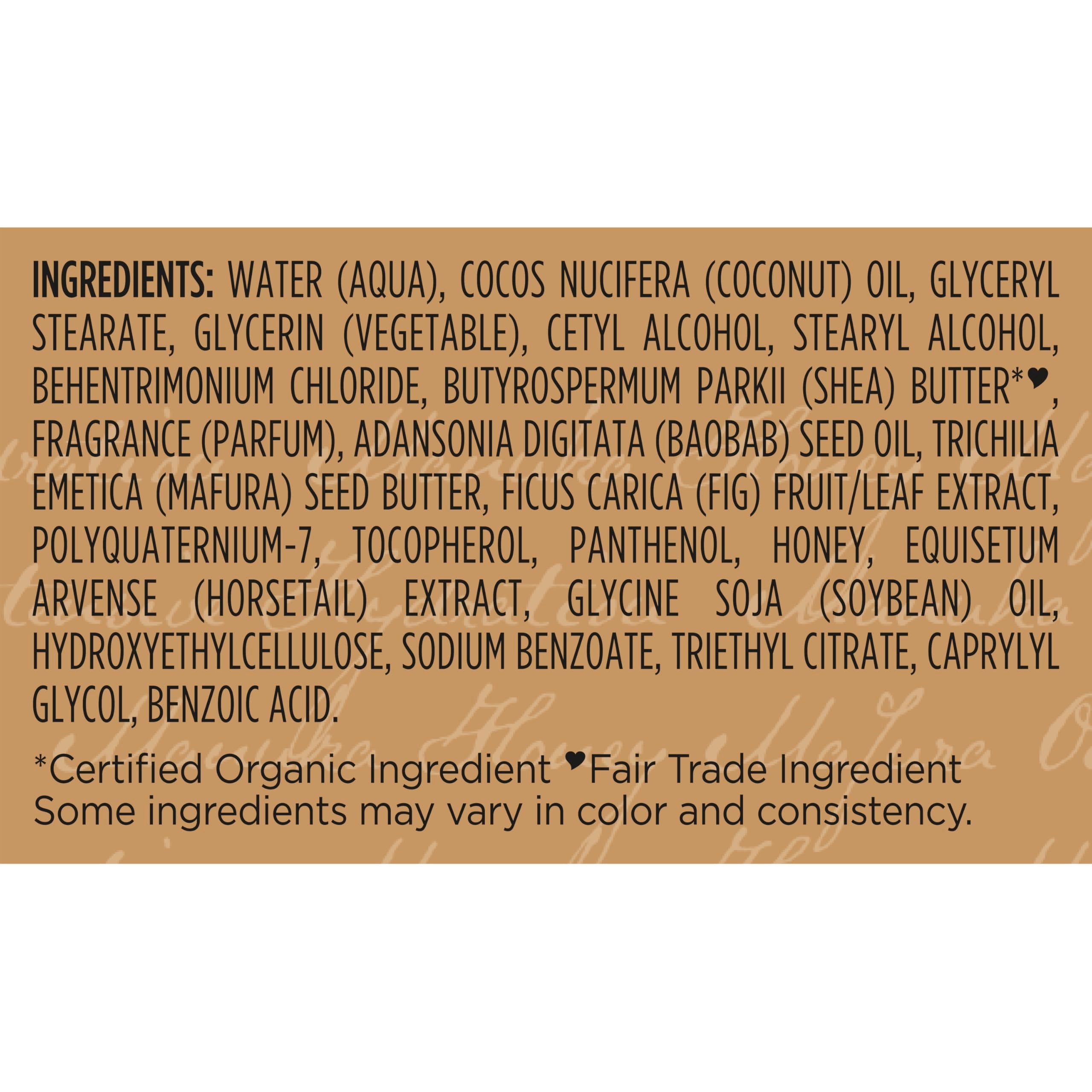 Manuka Honey blend provides scalp soothing hints in SheaMoisture formula.