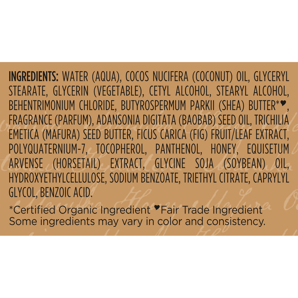 Manuka Honey blend provides scalp soothing hints in SheaMoisture formula.