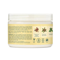 SheaMoisture close-up of Jamaican Black Castor Oil ingredient illustrates nourishing, protein-rich formula.