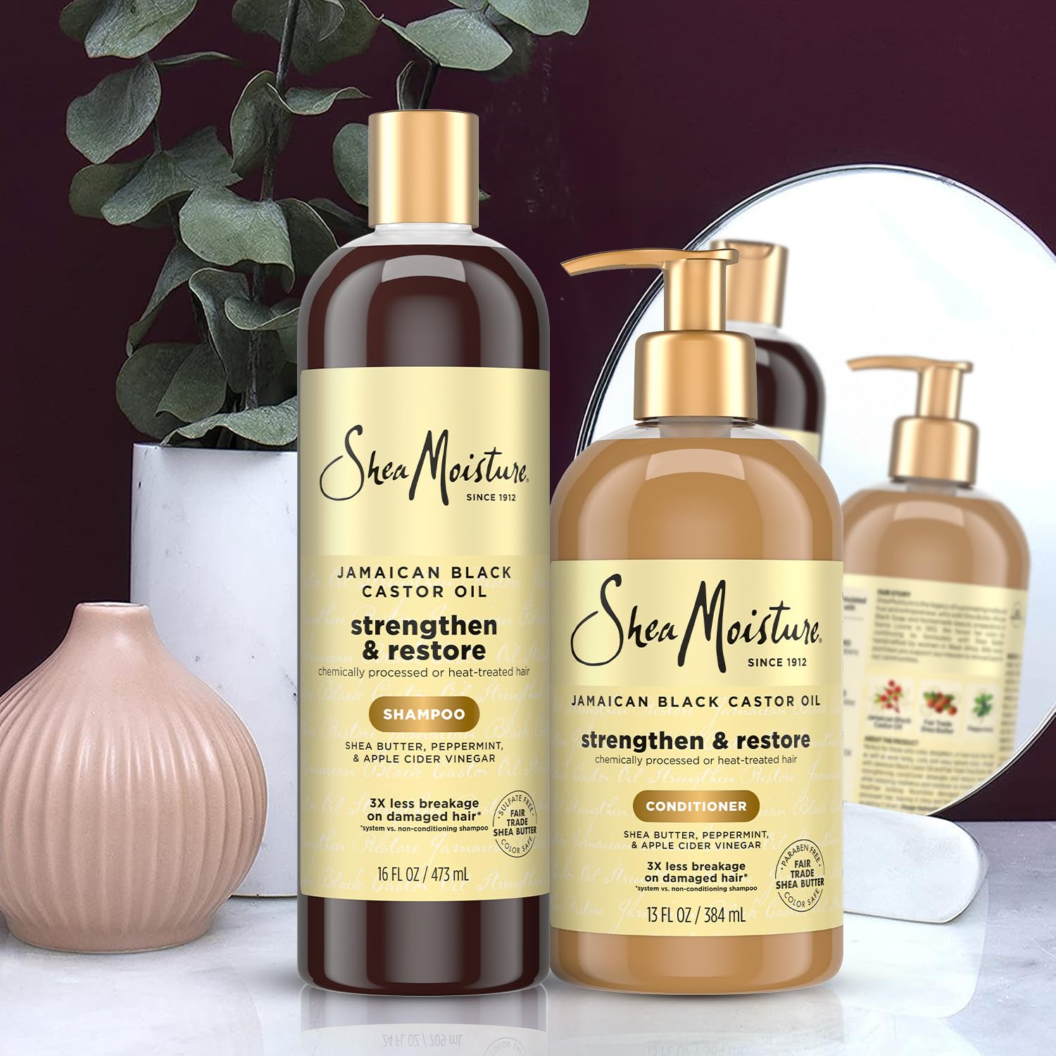 Sheamoisture Jamaican Black Castor Oil Treatment Masque tub for deeper conditioning