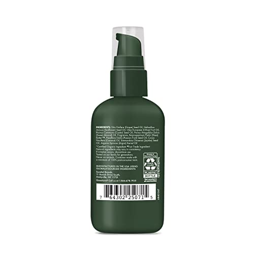 SheaMoisture maracuja oil blend highlights beard and skin hydration.