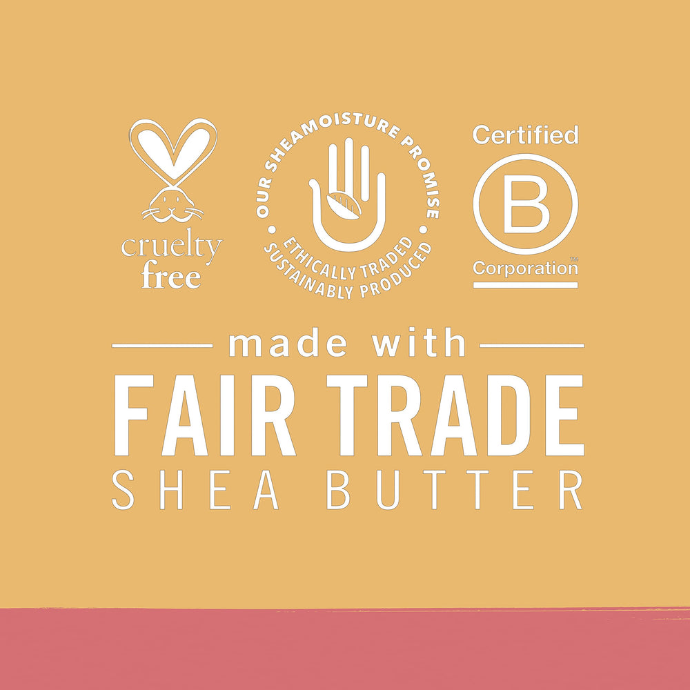 SheaMoisture anti-frizz milk gel for defined curls when styling down.