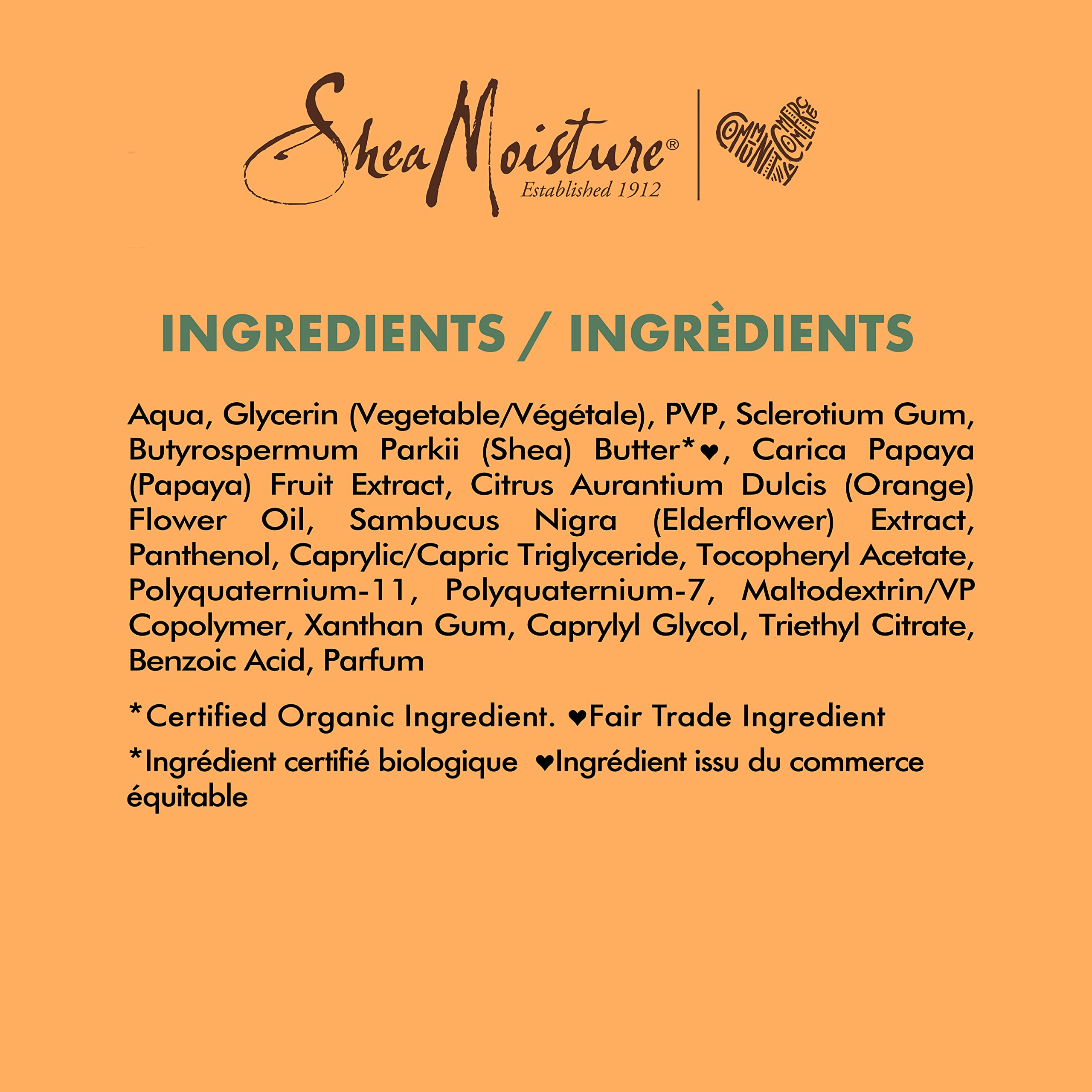 SheaMoisture natural hair gel finish provides smooth, soft waves.