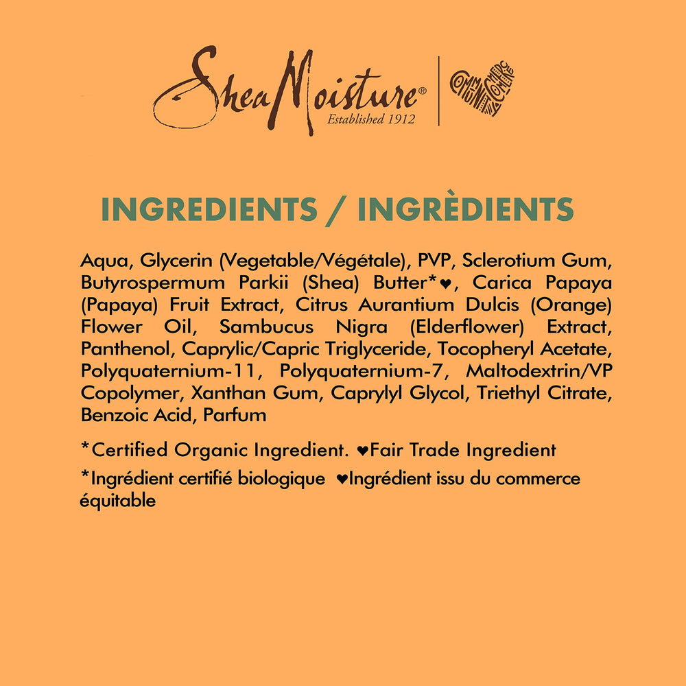 SheaMoisture natural hair gel finish provides smooth, soft waves.