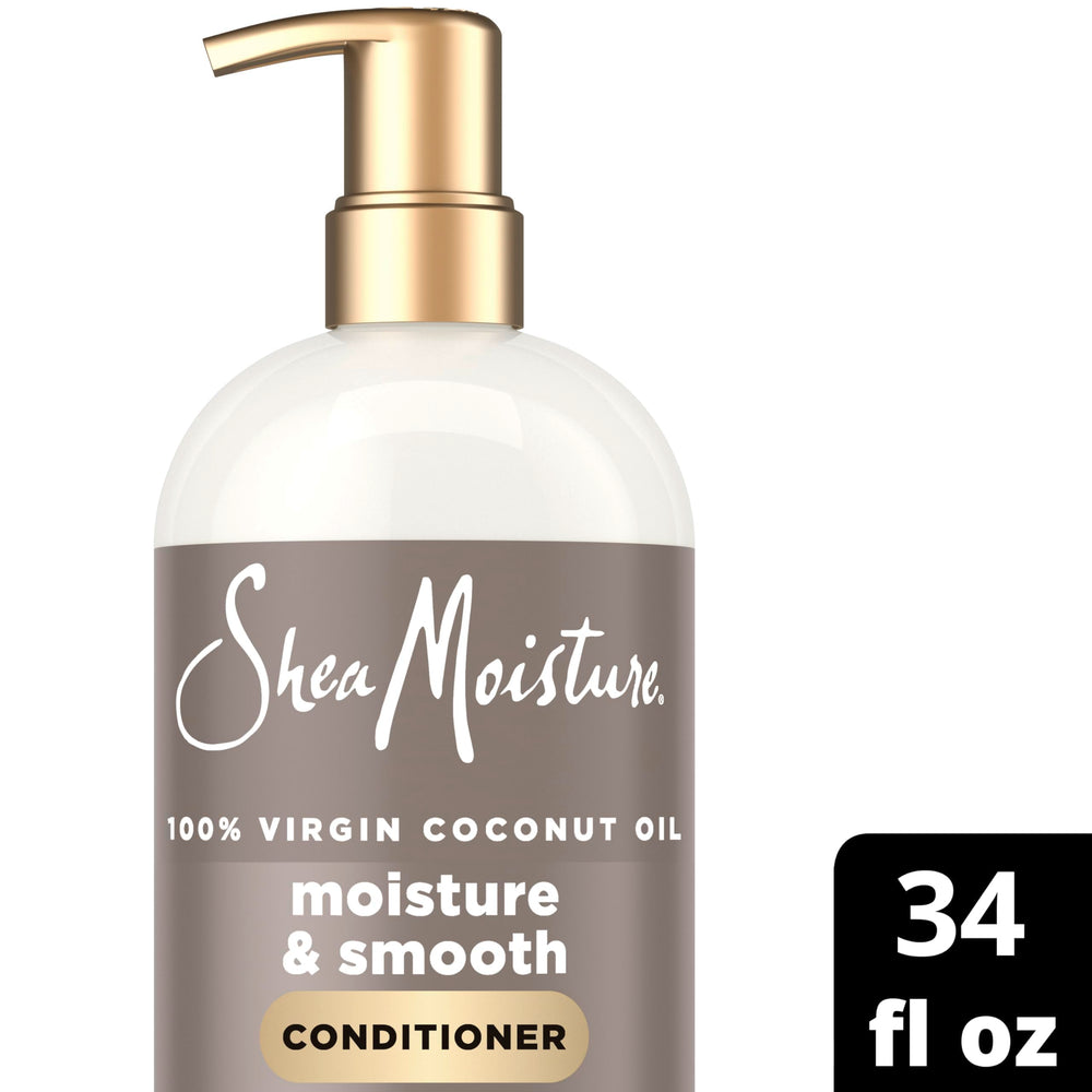 Sheamoisture Moisture & Smooth enhances wavy hair definition after use.
