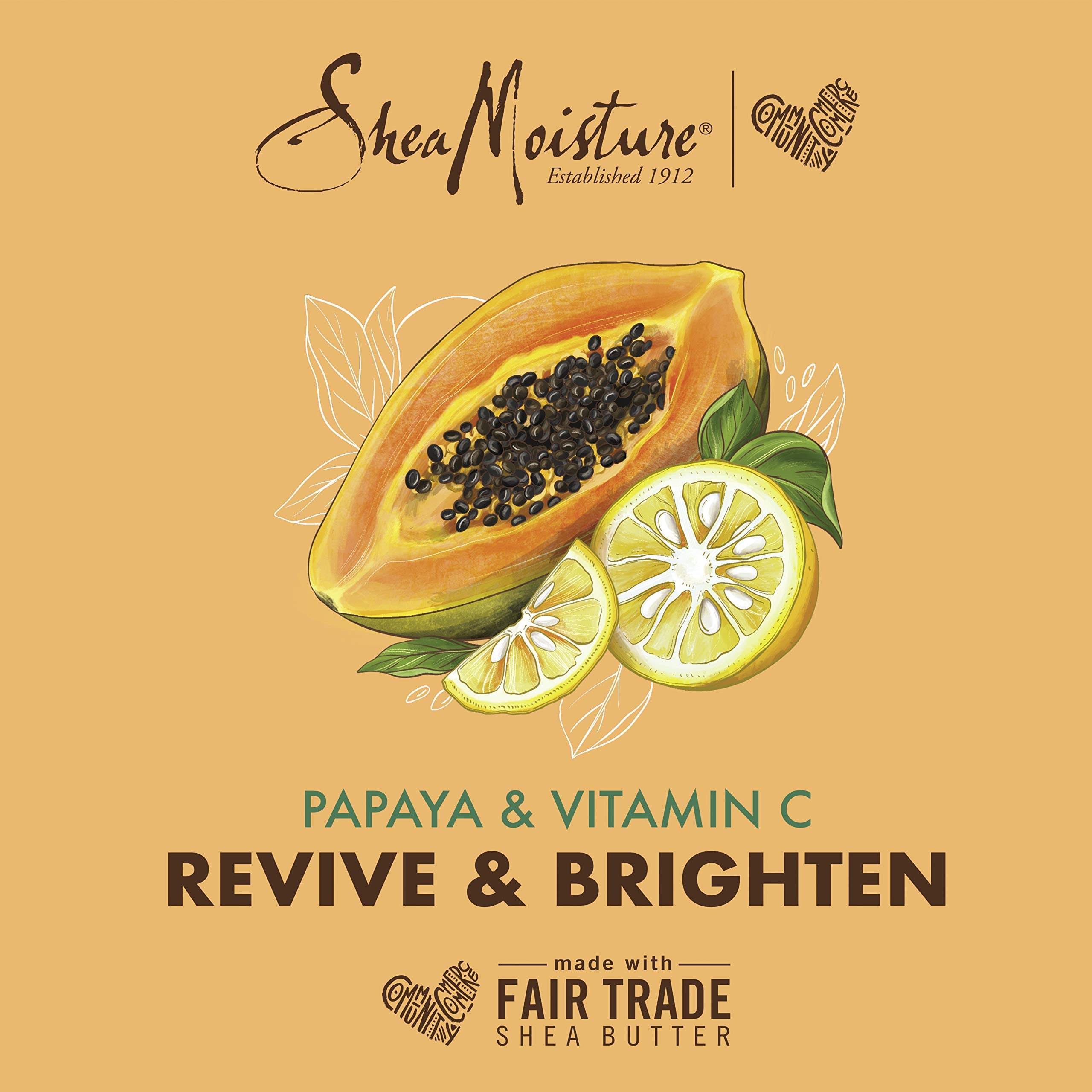 SheaMoisture Night Cream application in upward motion demonstrates night skincare routine