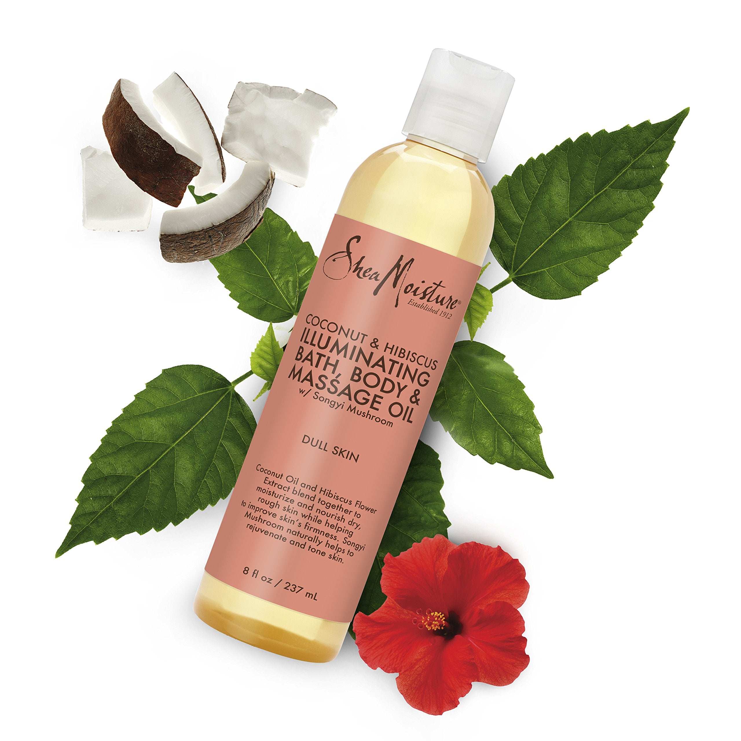 SheaMoisture silky oil texture, smooths skin and hydrates during massage.