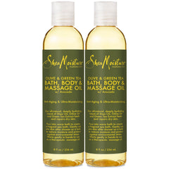 SheaMoisture Olive & Green Tea Oil bottle for hydrating dry skin