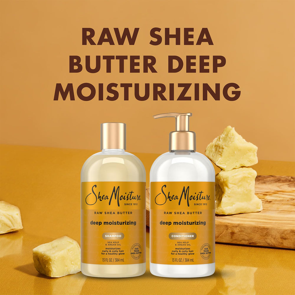 SheaMoisture Sea Kelp Argan Oil ingredients highlight nourishing blend.