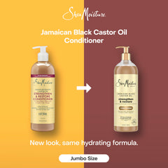 Applying SheaMoisture Strengthen & Restore Conditioner to damp hair for detangling