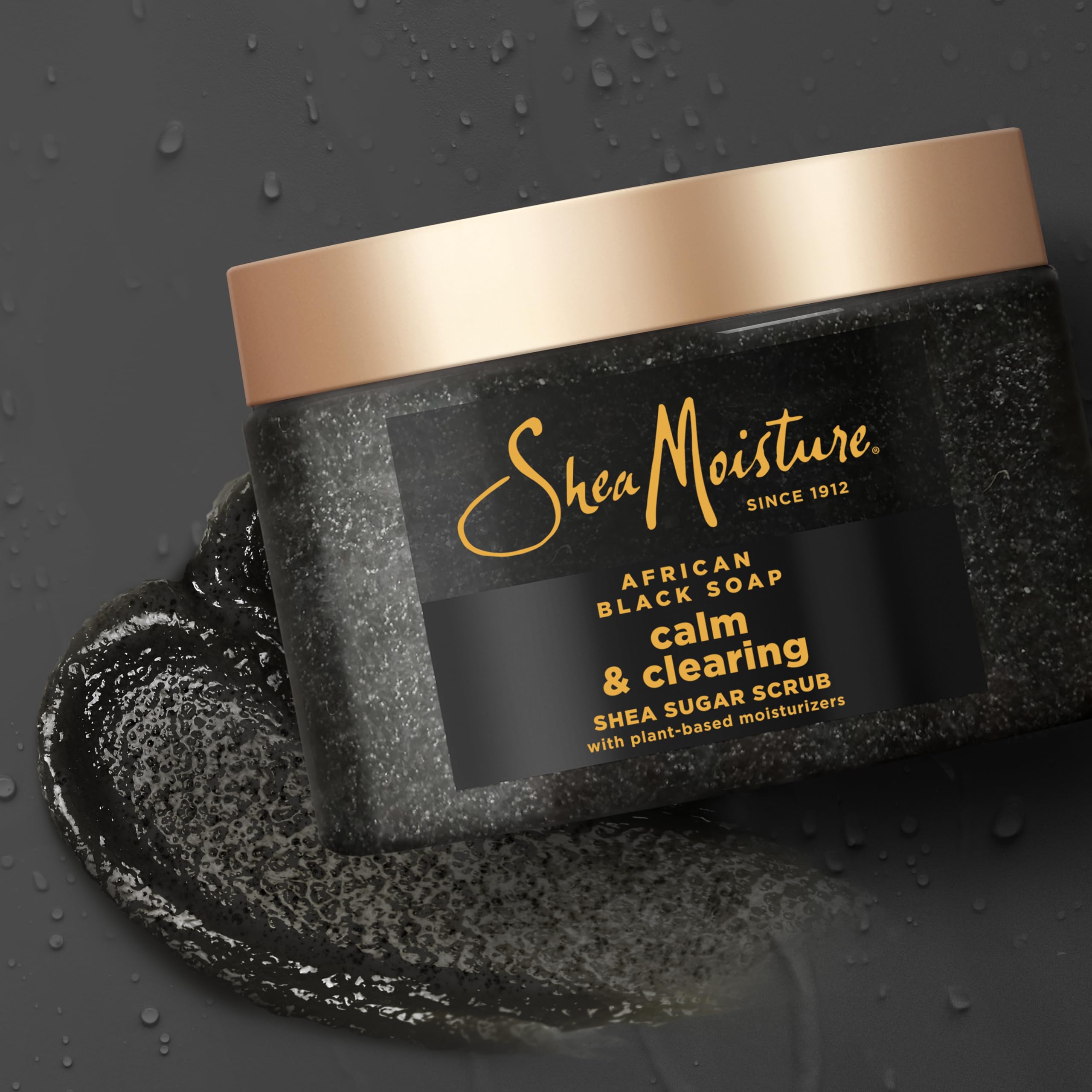 SheaMoisture Sugar Body Scrub oats aloe and vitamin E provide gentle clarifying exfoliation