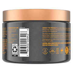 SheaMoisture Sugar Body Scrub texture swirl demonstrates exfoliation and smooth skin feel