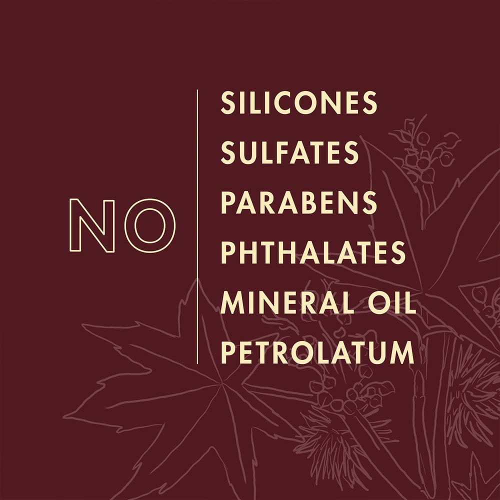 Sulfate-free label close-up on gentle cleansing formula