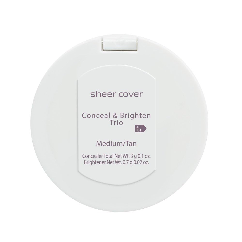 Sheer Cover Studio concealer blend on skin to hide blemishes without heaviness.