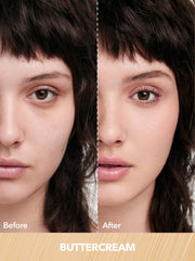 SHEGLAM 12HR concealer under-eye application demonstrating brightening lift.