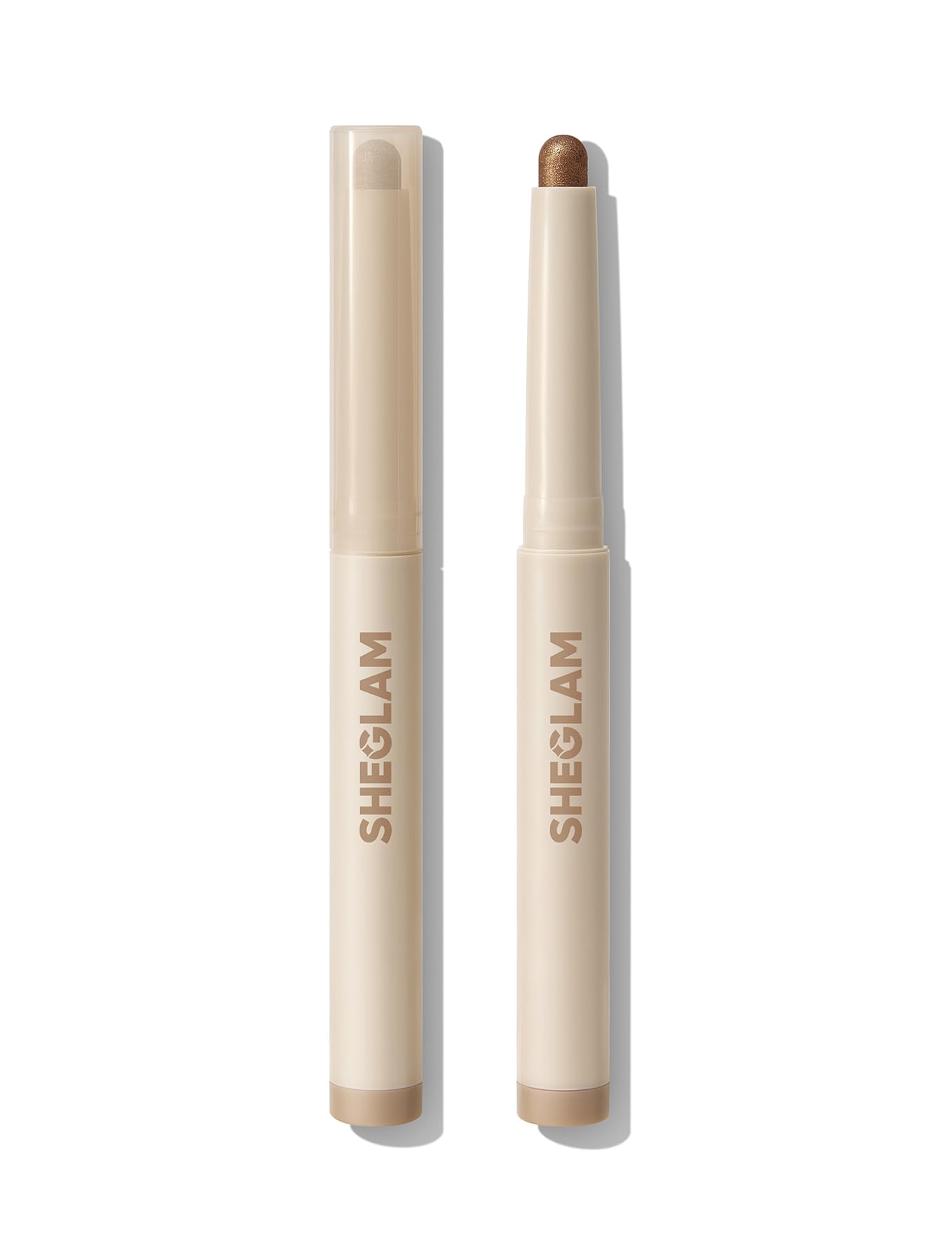 SHEGLAM Creamsicle Eyeshadow Stick matte swatch shows smooth blendable color for everyday looks.