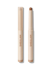 SHEGLAM Creamsicle Eyeshadow Stick matte swatch shows smooth blendable color for everyday looks.