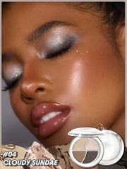 SHEGLAM Daydreamer Mini Palette swatches reveal micro-fine glitter shimmer