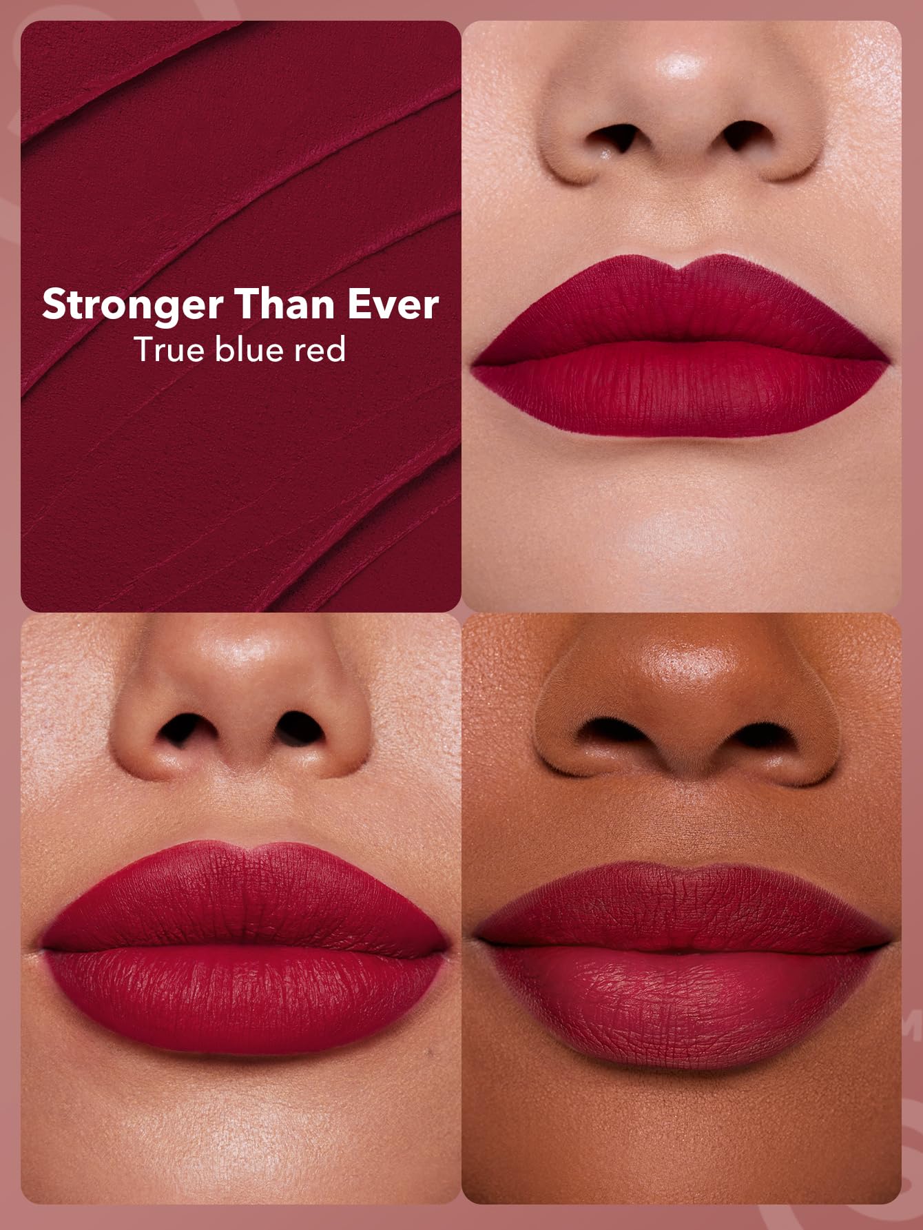 SHEGLAM Dynamatte Boom waterproof test demonstrates transfer-proof performance