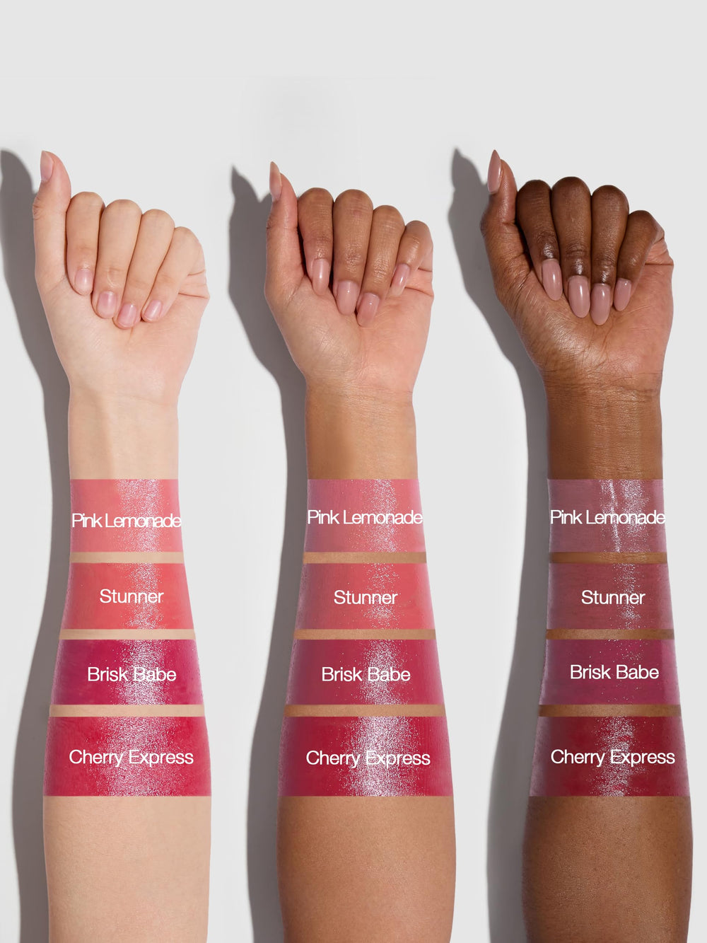 SHEGLAM Glass Glow Blush Stick waterproof texture on skin for smudge-resistant color