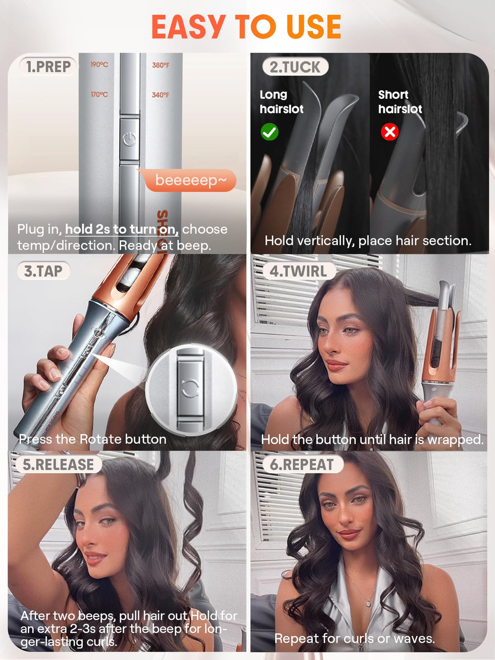 SHEGLAM GlossPro ceramic coating reduces frizz and adds lasting shine.