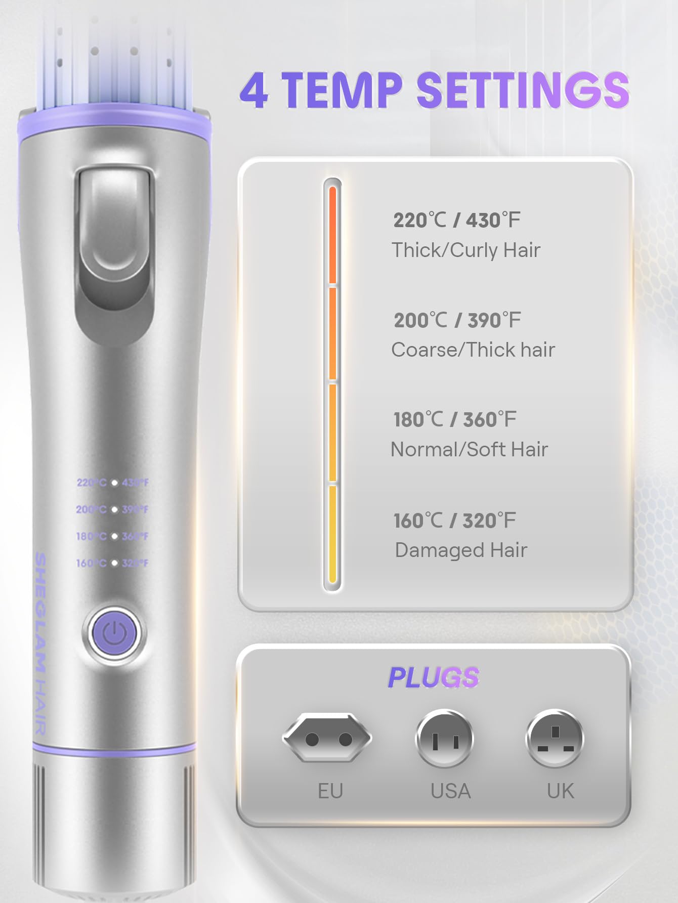 SHEGLAM Hair Cool Lock Airflow Styler cool air wrap locks in your look.