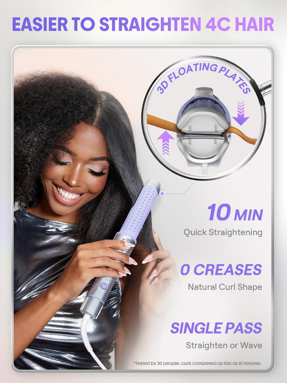 SHEGLAM Hair Cool Lock Airflow Styler dual voltage for travel styling.