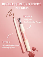 SHEGLAM Hydrating Lip Gloss Cherry Gleam application shot shows easy layering and color pairing