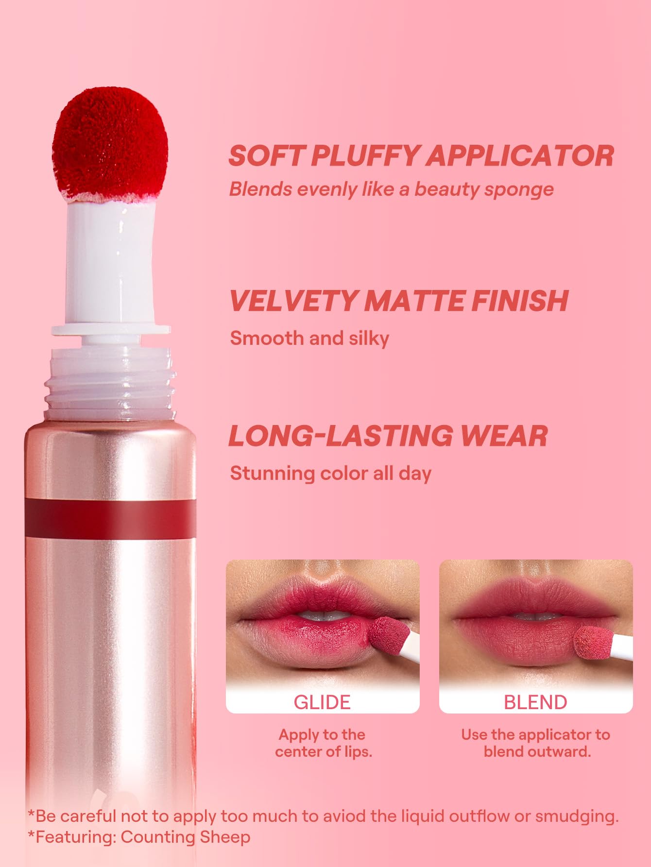 SHEGLAM Pout Pillow Cushion Cruelty-free formula aligned with Leaping Bunny standards.