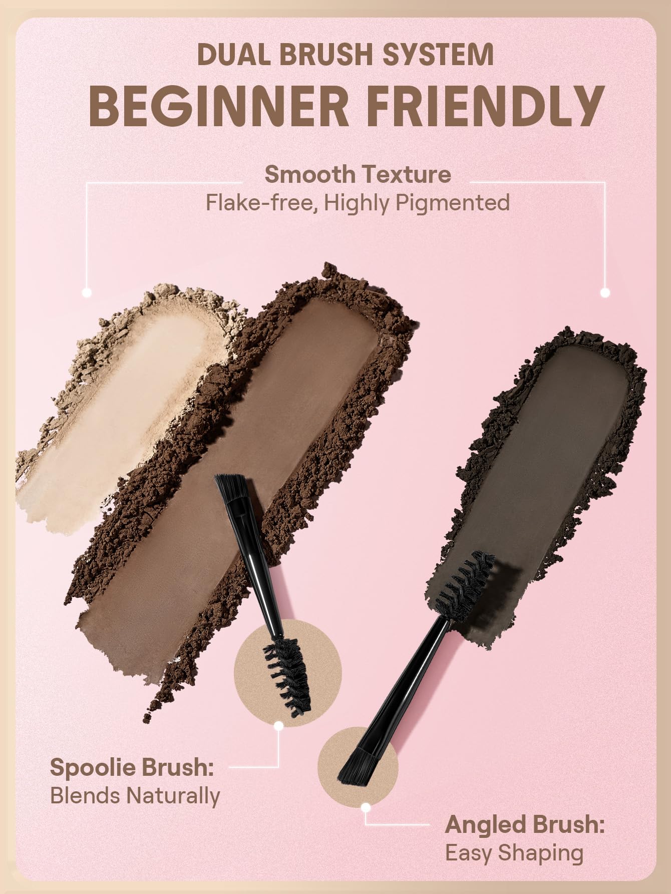 Sheglam Puff Brow Palette travel-friendly compact for quick on-the-go touch-ups.