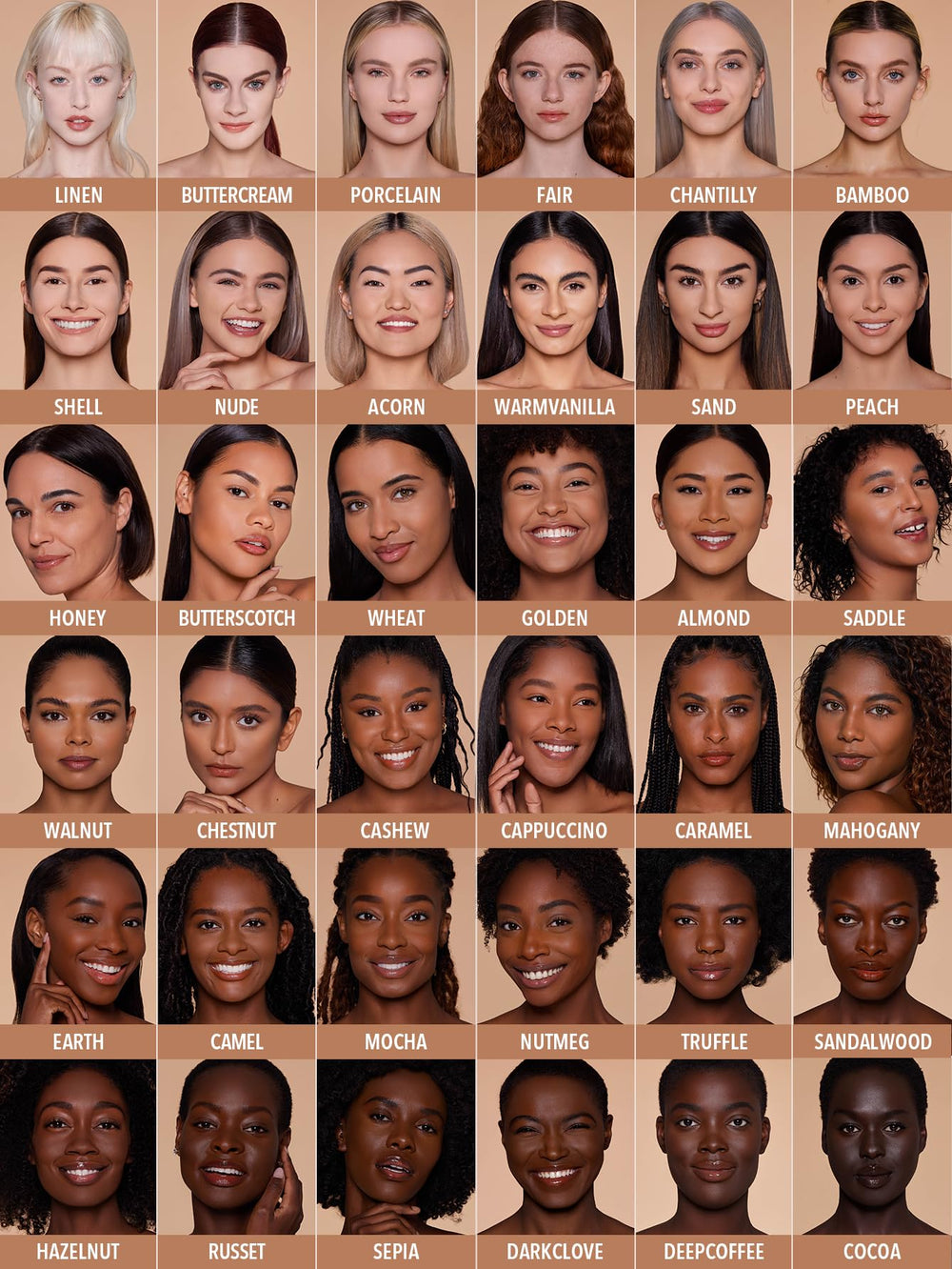 SHEGLAM Skin-Focus application close-up showing quick, even coverage