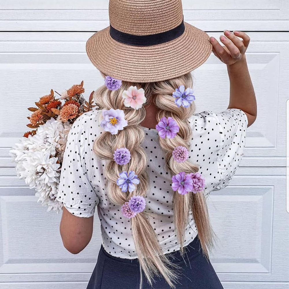 SHEHARUHI floral hair accessories ideal for special occasions like dances and weddings.