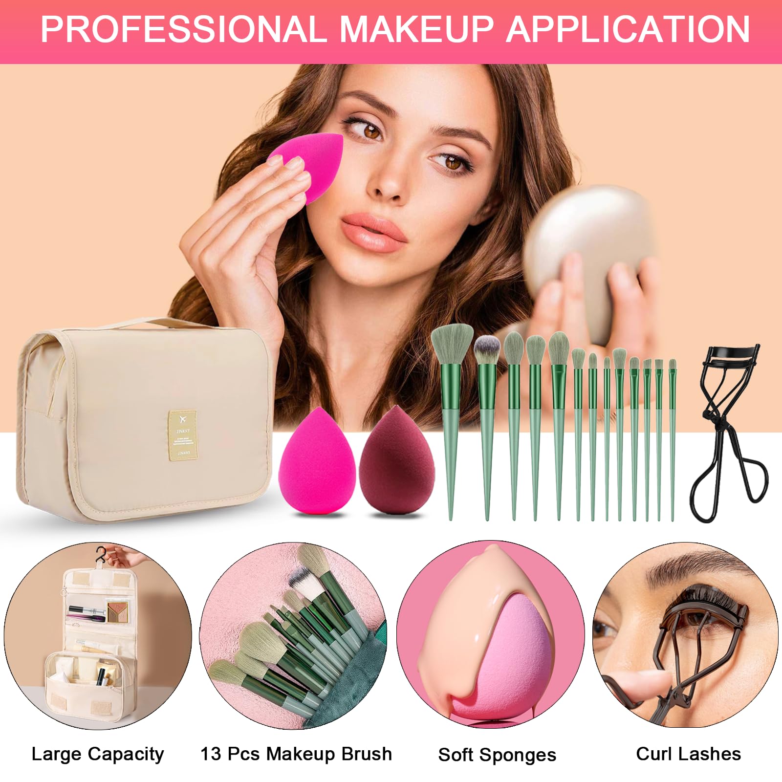SHELAKIN lipstick and lipgloss set for bold or subtle finishes.