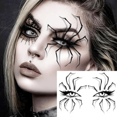 SHELYEXIEN cat-skull tattoo design adds bold goth vibes.