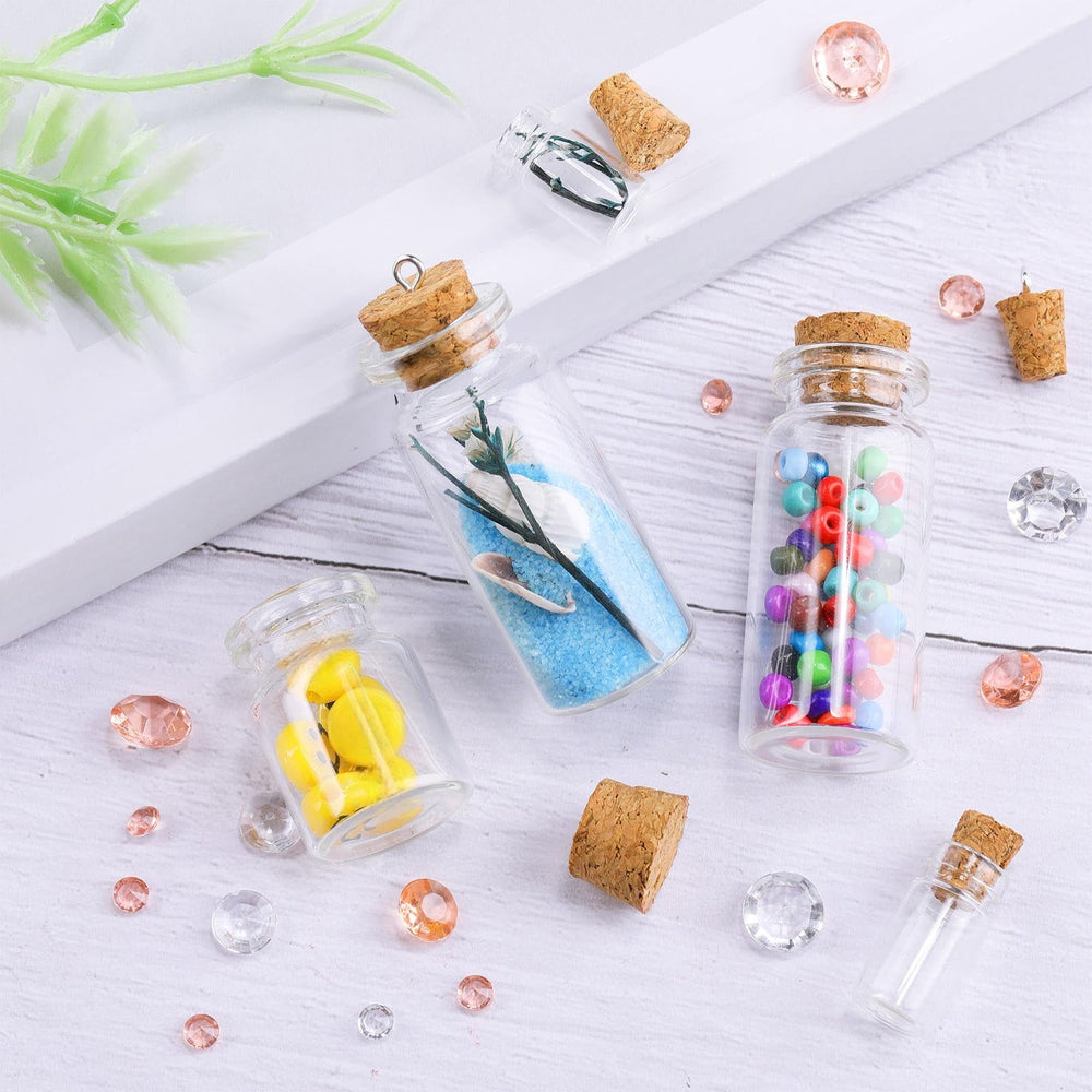 Sherli DIY pendant jars for necklace charms and keepsakes.