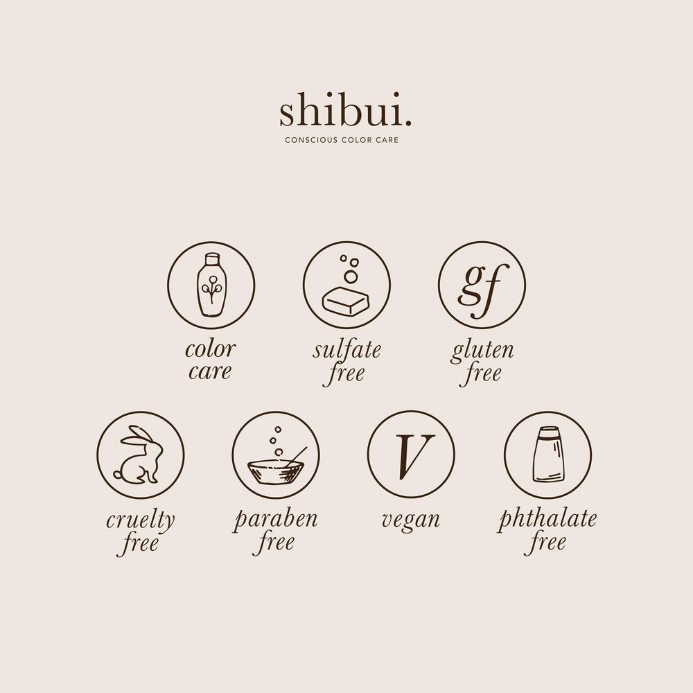 SHIBUI Peptide Polish hair-smooth finish demonstrates frizz control and sleek polish.