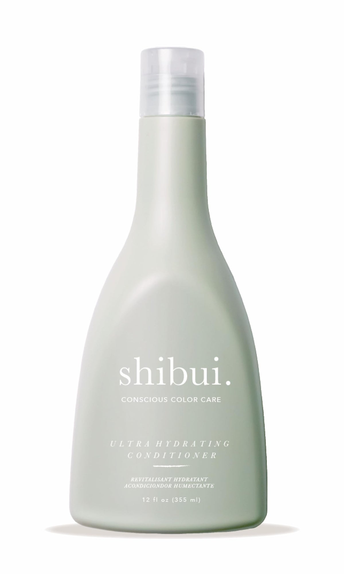 SHIBUI Ultra Hydrating Conditioner bottle emphasizes moisture for thick textured hair