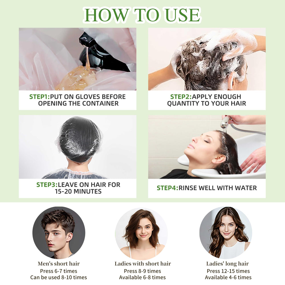 SHIHUANUO in-shower use for convenient at-home dye routines