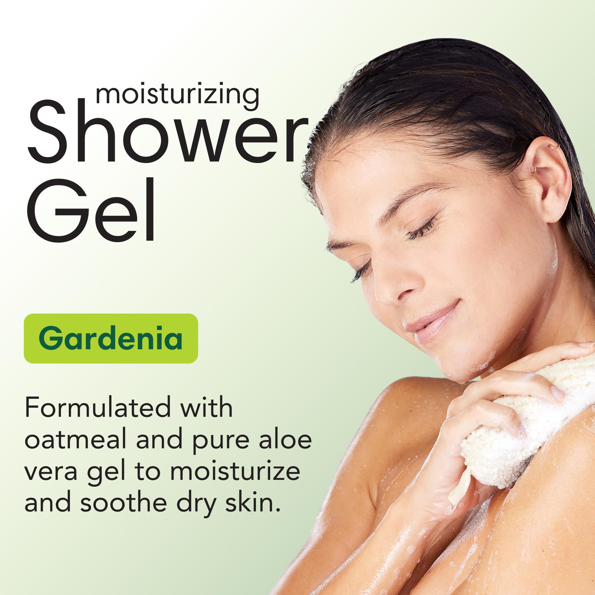 Shikai aloe oatmeal rich formula highlights soothing cleansing credentials