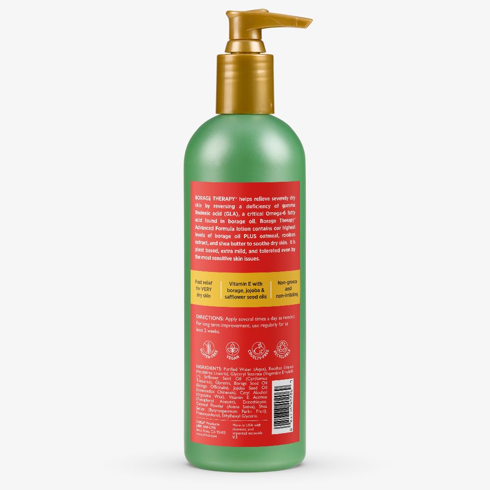 ShiKai Borage Therapy 2-pack box featuring 8oz bottles for everyday use.